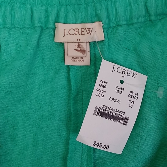 J. Crew Floral Textured Jacquard Shorts - Picture 7 of 7